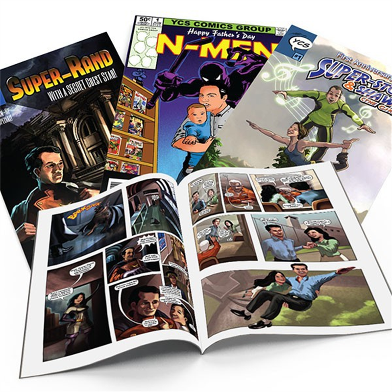 Cheap colorful adult japanese comic book printing custom book printing