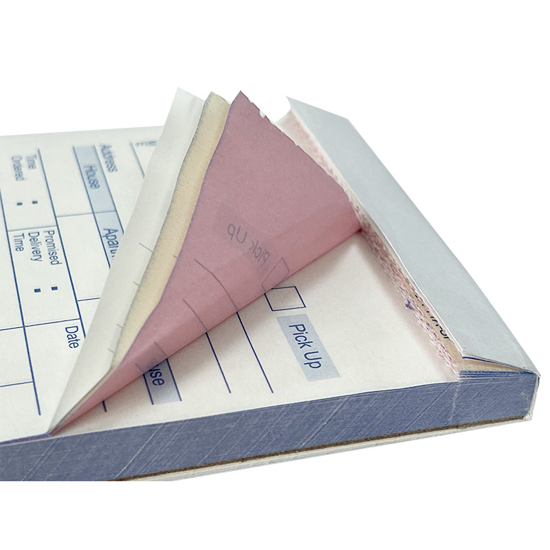 3ply carbonless copy paper bill book printing custom book printing