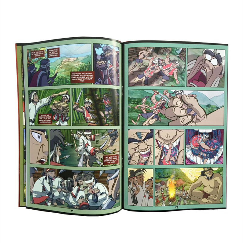 Wholesales cheap full color comic book printing custom book printing